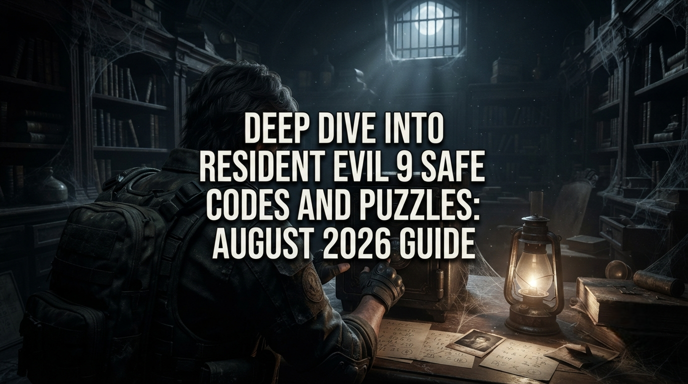 Deep Dive into Resident Evil 9 Safe Codes and Puzzles: August 2026 Guide