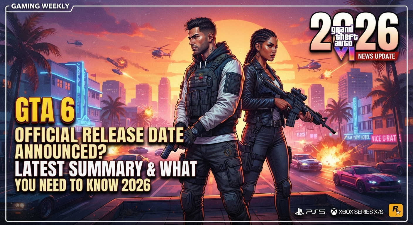 GTA 6 ประกาศวันวางจำหน่ายจริงหรือยัง สรุปข่าวล่าสุดที่คุณต้องรู้ 2026