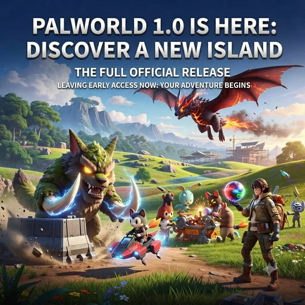 A deep dive into Palworld 1.0: From Early Access to the full game – what's new?