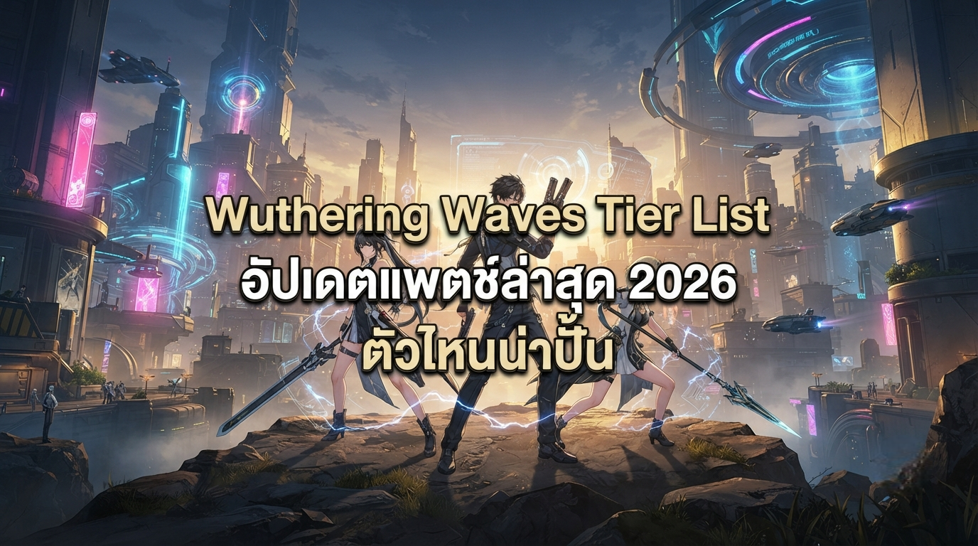 Wuthering Waves Tier List อัปเดตแพตช์ล่าสุด 2026 ตัวไหนน่าปั้น