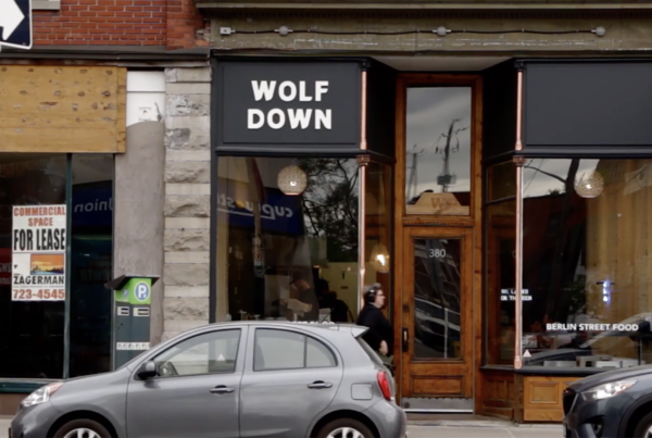 Wolf Down outside
